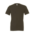 Army-Grün - Front - Bella + Canvas - T-Shirt für Herren-Damen Unisex  kurzärmlig