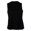 Schwarz - Front - Bella + Canvas - Ärmelloses Oberteil Racerback für Damen