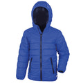 Königsblau-Marineblau - Front - Result Core - Steppjacke für Kinder