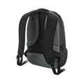 Schwarz - Back - Quadra - Rucksack für Laptops "Vessel", Schmal geschnitten