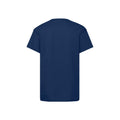 Marineblau - Back - Fruit of the Loom - "Original" T-Shirt für Kinder