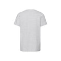 Grau meliert - Back - Fruit of the Loom - "Original" T-Shirt für Kinder