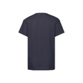 Marineblau - Back - Fruit of the Loom - "Original" T-Shirt für Kinder