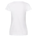 Weiß - Back - Fruit of the Loom - "Original" T-Shirt für Damen