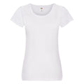 Weiß - Front - Fruit of the Loom - "Original" T-Shirt für Damen