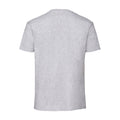 Grau meliert - Back - Fruit of the Loom - "Iconic 195 Premium" T-Shirt für Herren