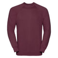 Burgunder - Front - Russell Sweatshirt - Pullover