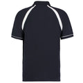 Marineblau-Weiß - Back - Kustom Kit Oak Hill Herren Polo-Shirt, Kurzarm