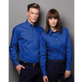 Royalblau - Pack Shot - Kustom Kit Corporate Oxford Bluse, Langarm