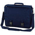 Marineblau - Front - Quadra Portfolio Schultertasche - 12 Liter