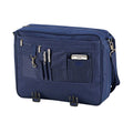 Marineblau - Back - Quadra Portfolio Schultertasche - 12 Liter