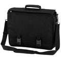 Schwarz - Front - Quadra Portfolio Schultertasche - 12 Liter