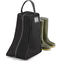 Schwarz-Graphit - Pack Shot - Quadra Stiefel Tasche