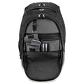 Schwarz - Back - Quadra Vessel Laptop Rucksack - 26 Liter