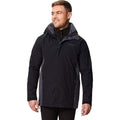 Schwarz-Grau - Side - Regatta Defender III Herren Multifunktionsjacke, wasserabweisend, winddicht