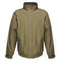 Dunkel-Khaki-Schwarz - Front - Regatta Dover Jacke, wasserfest, winddicht, Thermoschutz