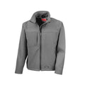 Grau - Front - Result Herren Classic Softshell-Jacke