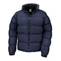 Marineblau - Front - Result Holkham Herren Steppjacke, wasserabweisend