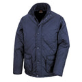 Marineblau - Front - Result Urban Cheltenham Herren Jacke, wasserabweisend