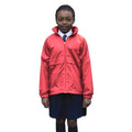 Rot - Back - Result Core Youth DWL Jacke für Kinder