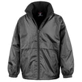 Schwarz - Front - Result Core Youth DWL Jacke für Kinder