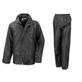 Schwarz - Side - Result Core Herren Regenset, Hose und Jacke