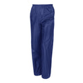 Marineblau - Close up - Result Core Herren Regenset, Hose und Jacke