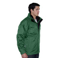 Flaschengrün - Back - Result Herren 3-in-1 StormDri Jacke mit Reißverschluss und Druckknöpfen, wasserabweisend, winddicht