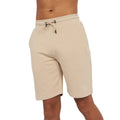 Steinfarben - Front - Born Rich - "Barreca" Sweat-Shorts für Herren