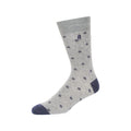 Grau-Marineblau-Himbeere - Lifestyle - French Connection - "Oakley" Socken für Herren-Damen Unisex(3er-Pack)