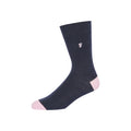 Pink-Grau-Schwarz - Lifestyle - French Connection - "Waterfall" Socken für Herren-Damen Unisex(3er-Pack)