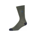 Marineblau-Dunkelgrün - Side - French Connection - Socken für Herren(3er-Pack)