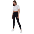 Schwarz - Side - Lookus - "Zelal" Leggings für Damen