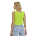 Neon-Gelb - Back - Lookus - "Mercan" Kurzes Top für Damen