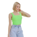 Neon-Grün - Side - Lookus - "Mercan" Kurzes Top für Damen