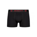 Schwarz - Side - Henleys - "Trilock" Boxershorts für Herren(3er-Pack)