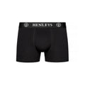 Schwarz - Pack Shot - Henleys - "Trilock" Boxershorts für Herren(3er-Pack)