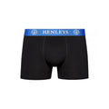 Schwarz - Lifestyle - Henleys - "Primas" Boxershorts für Herren(3er-Pack)