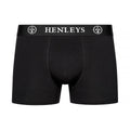 Schwarz - Side - Henleys - "McBlacken" Boxershorts für Herren(5er-Pack)