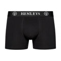 Schwarz - Side - Henleys - "McBlacken" Boxershorts für Herren(12er-Pack)