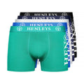 Bunt - Front - Henleys - "Kelmack" Boxershorts für Herren(5er-Pack)