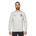 Grau meliert - Front - Duck and Cover - "Keyaan" Sweatshirt Rundhalsausschnitt für Herren