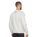 Grau meliert - Back - Duck and Cover - "Keyaan" Sweatshirt Rundhalsausschnitt für Herren