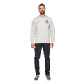 Grau meliert - Side - Duck and Cover - "Keyaan" Sweatshirt Rundhalsausschnitt für Herren