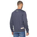 Marineblau - Back - Duck and Cover - "Keyaan" Sweatshirt Rundhalsausschnitt für Herren