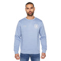 Blau - Front - Duck and Cover - "Keyaan" Sweatshirt Rundhalsausschnitt für Herren