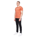 Ziegelrot - Lifestyle - Henleys - "Ninesix" T-Shirt für Herren