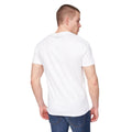 Weiß - Back - Henleys - "Scripthen" T-Shirt für Herren