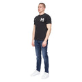 Schwarz - Side - Henleys - "Kilhen" T-Shirt für Herren