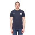 Marineblau - Front - Henleys - "Kilhen" T-Shirt für Herren